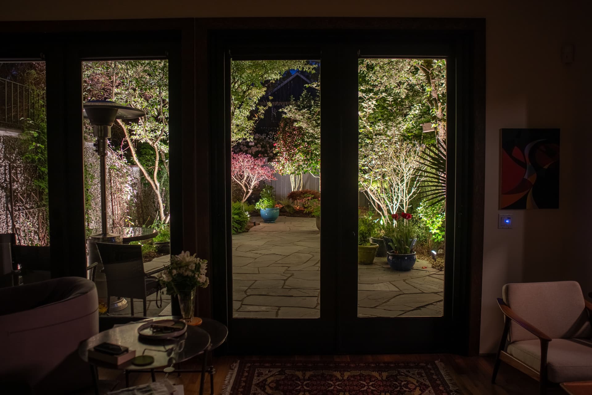 Gallery photos for Stunning Exterior Lighting for Kitsilano Garden: Image #2