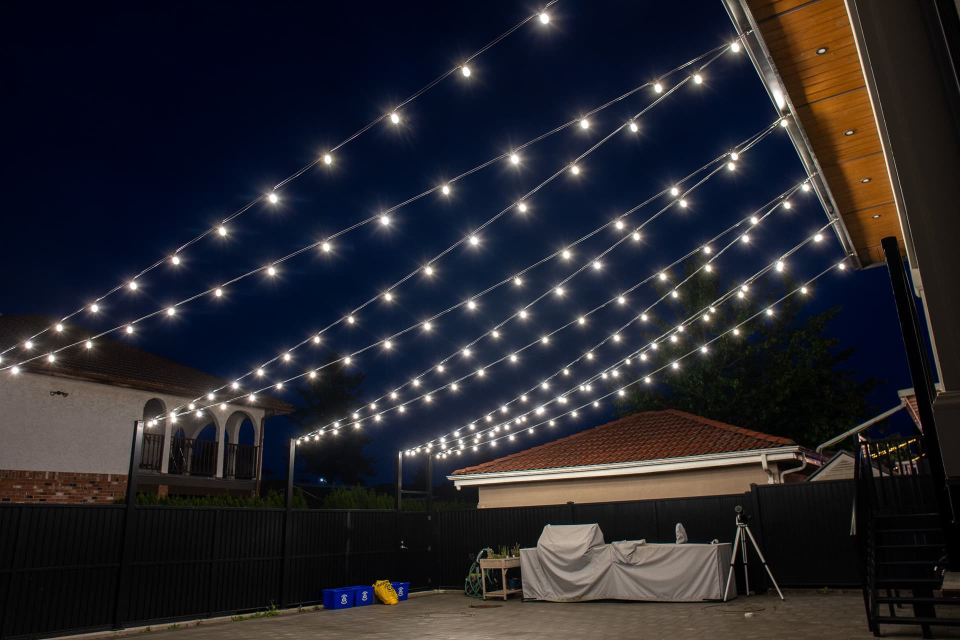 Transforming Night Spaces with Bistro Lighting image