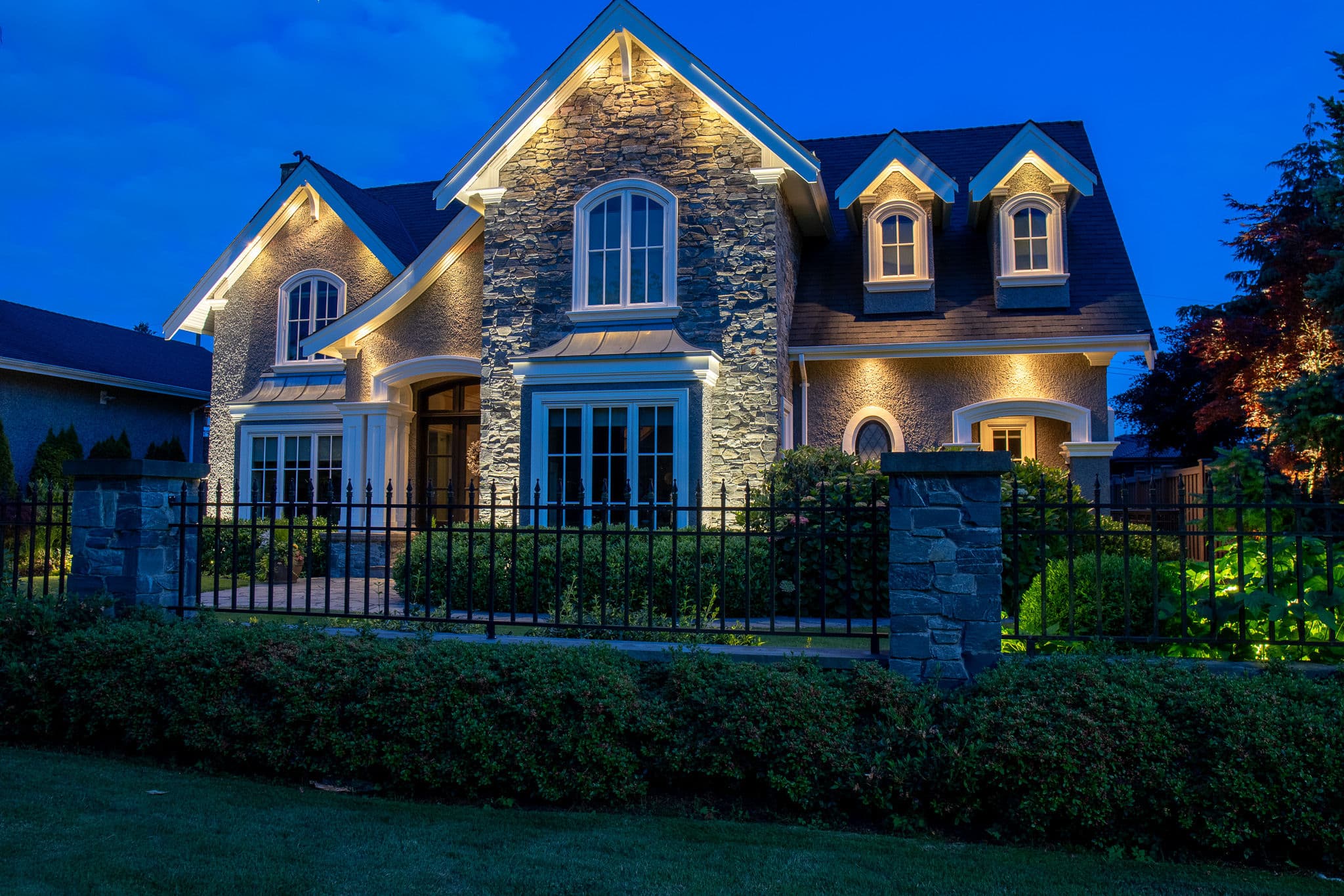Project Serene and Safe Landscape Lighting Design in Burnaby image